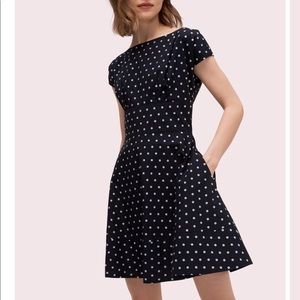 Kate Spade Dot Cotton Fiorella Dress